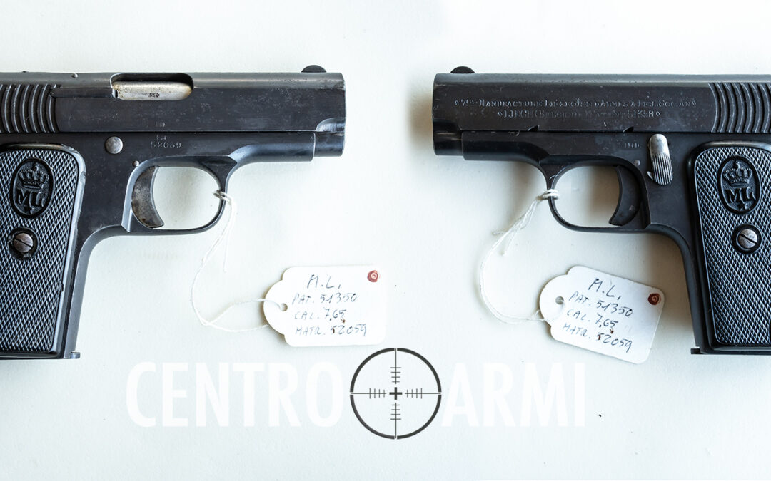 MANUFACTURE LIEGEOISE Pat.51350 Pistola semiautomatica Cal. 7,65.