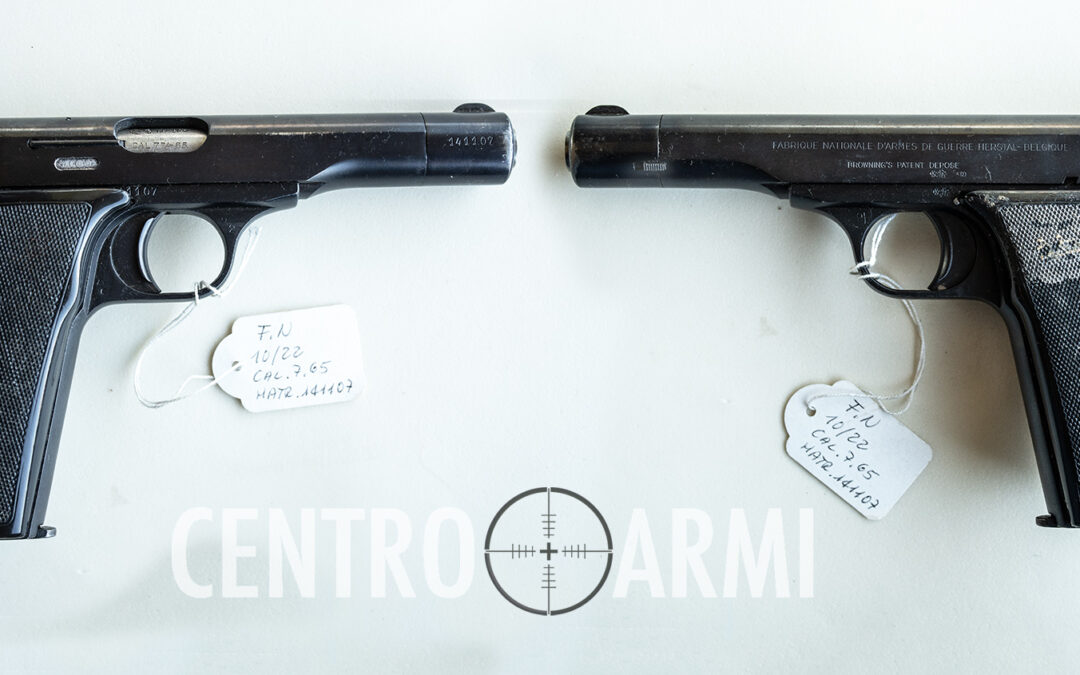 FN mod. 10/22 Pistola semiautomatica Cal. 7,65