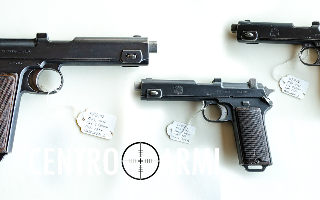 STEYR 1912 mod. 1911 Pistola semiautomatica Cal. 9 Steyr